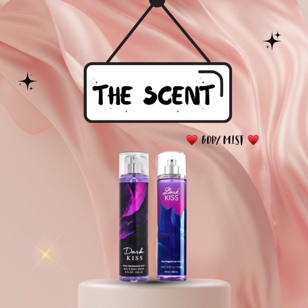 Xịt Thơm Bath & Body Works Fine Fragrance Mist Hương Dark Kiss 30Ml/50Ml/100Ml