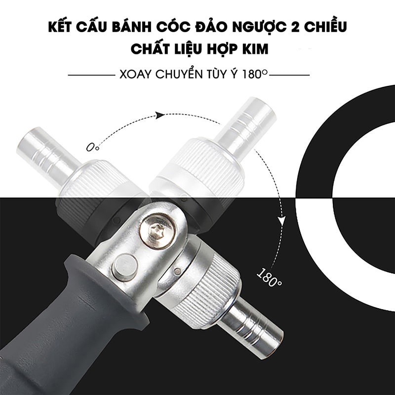 Tua Vít Đa Năng Góc Xoay 180 Độ Nhật Bản, Tua Vít Sửa Chữa, Tuốc Nơ Vít Cao Cấp Kèm 10 Mũi Vít Đầu Hút Mạnh