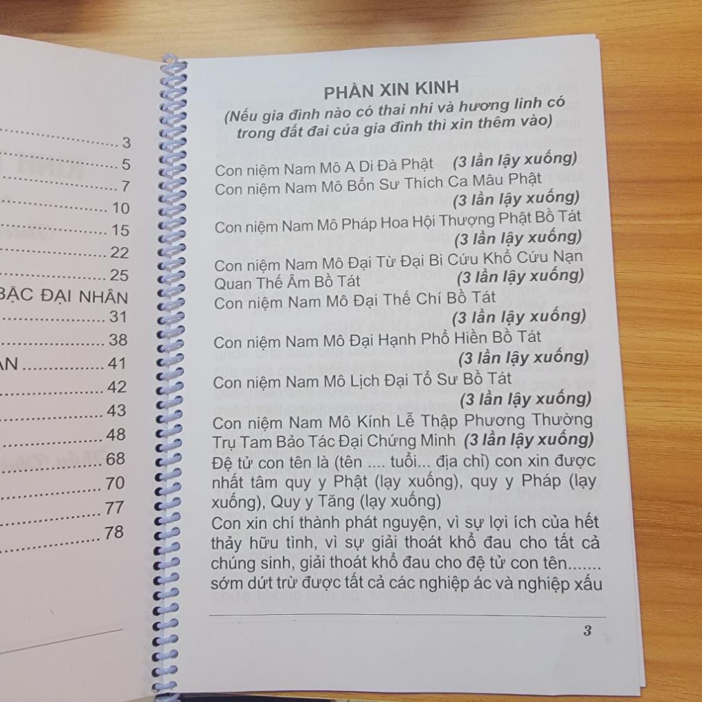 Sổ tay kinh tụng hằng ngày của đức Bổn Sư Thích Ca Mâu Ni dành cho Phật tử tại gia