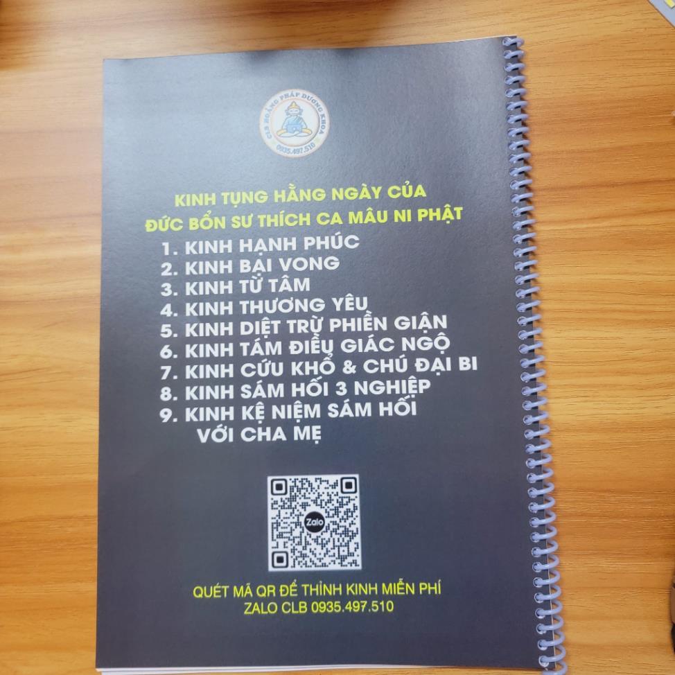 Sổ tay kinh tụng hằng ngày của đức Bổn Sư Thích Ca Mâu Ni dành cho Phật tử tại gia