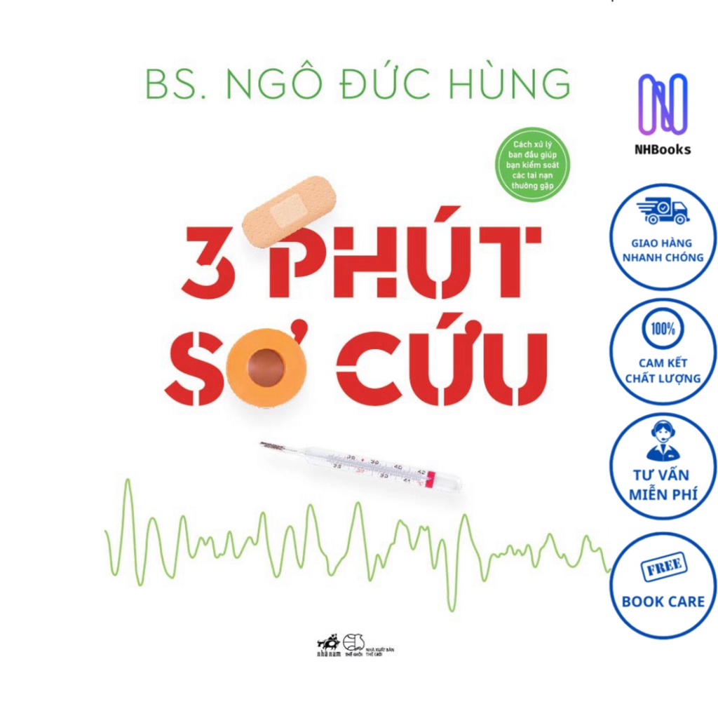 Sách - 3 phút sơ cứu (TB 2021) - NHBOOK