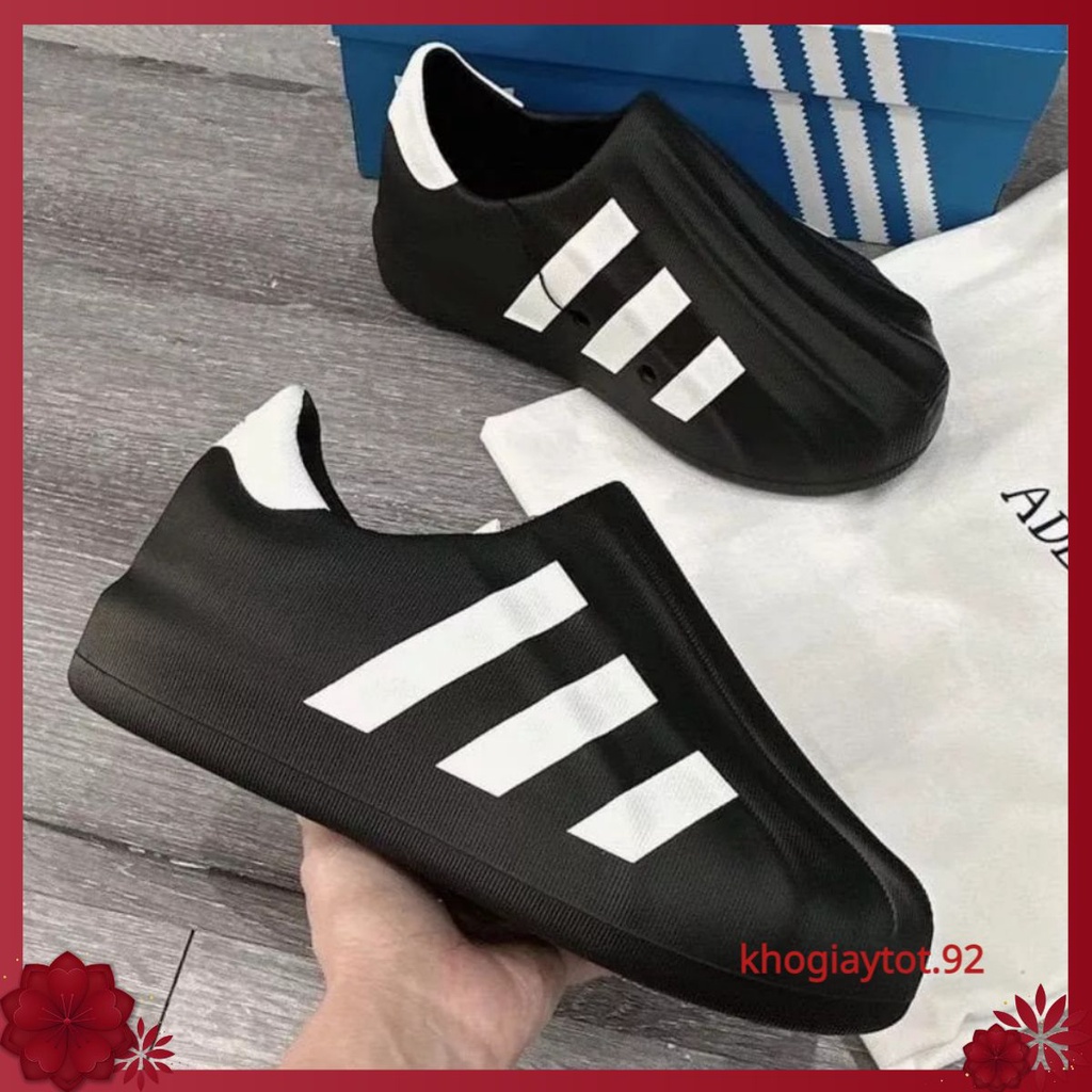 Giày Adidas Adifom Superstar Core Black White, Giày Sneaker sò adifom đen trắng cao cấp nam nữ