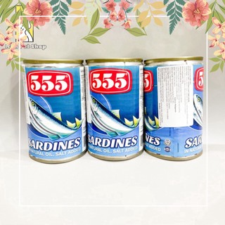 Cá mòi 555 ngâm dầu century lon 155g - philippines
