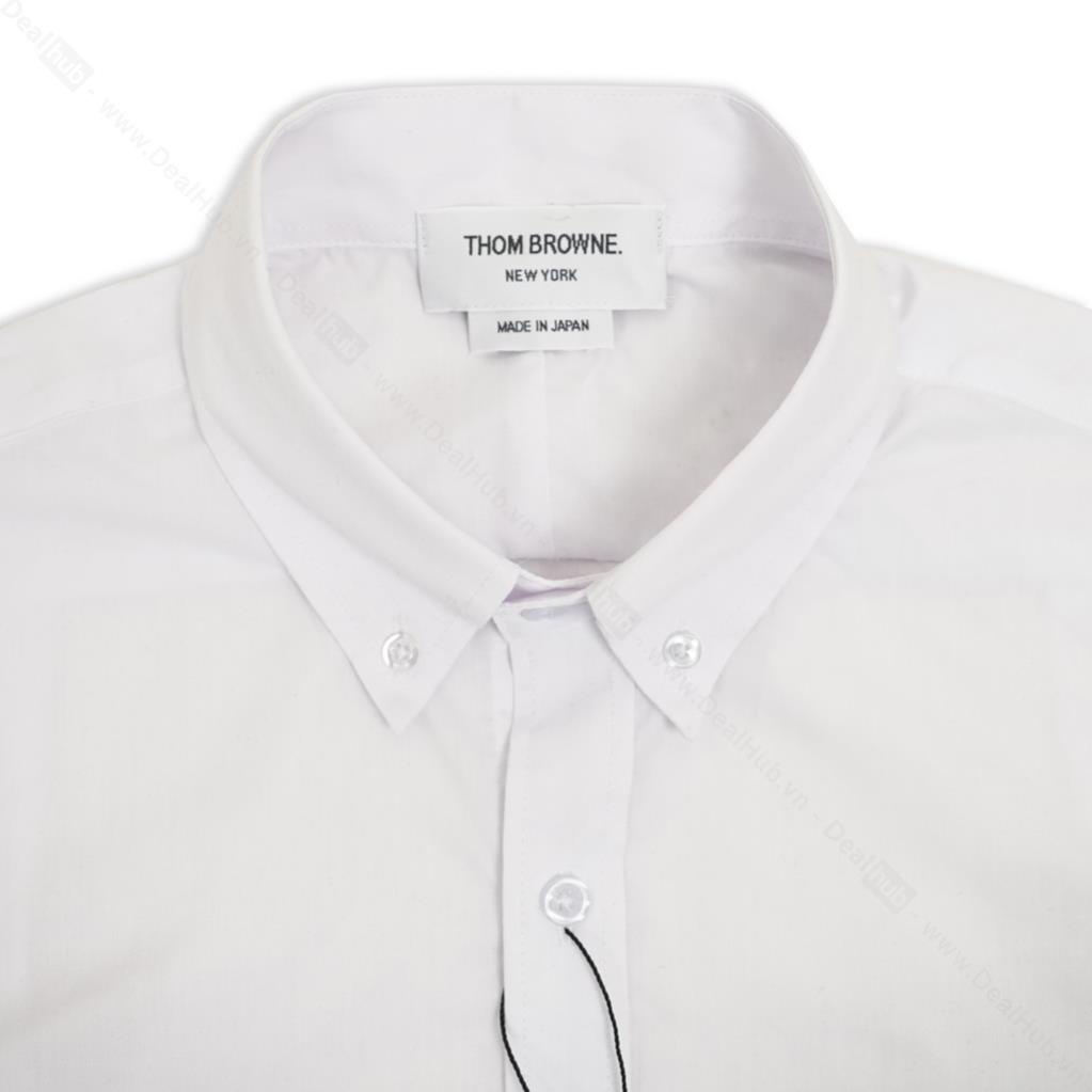 Áo Sơ Mi Tay Dài T.hom B.rowne Form Chuẩn Authentic Unisex Tay Dài, Tay Ngắn Phong Cách Hàn Quốc.