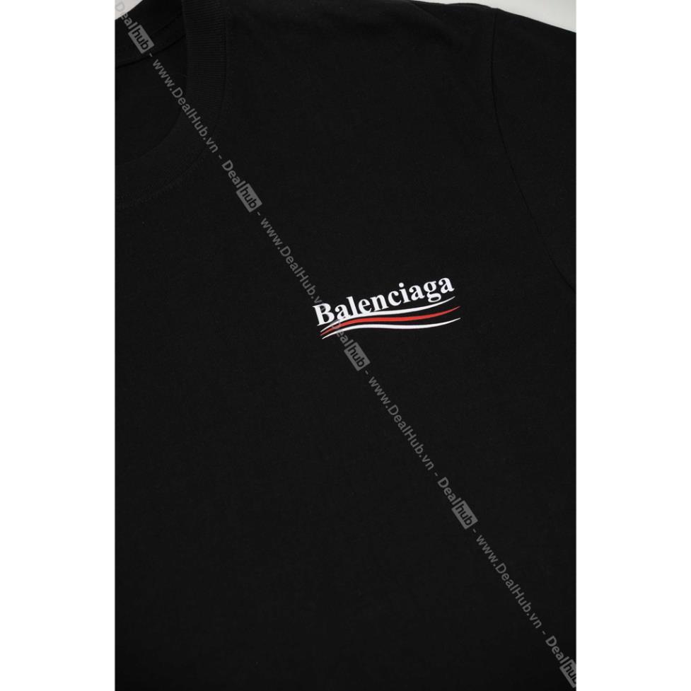 Áo Thun Cổ Tròn Bale.nciaga Wave BALEN Cotton Cao Cấp.