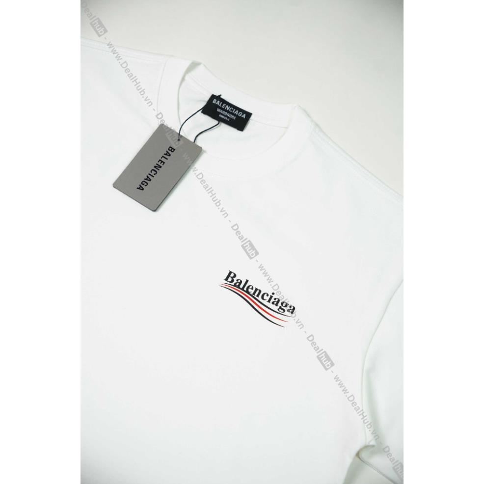 Áo Thun Cổ Tròn Bale.nciaga Wave BALEN Cotton Cao Cấp.