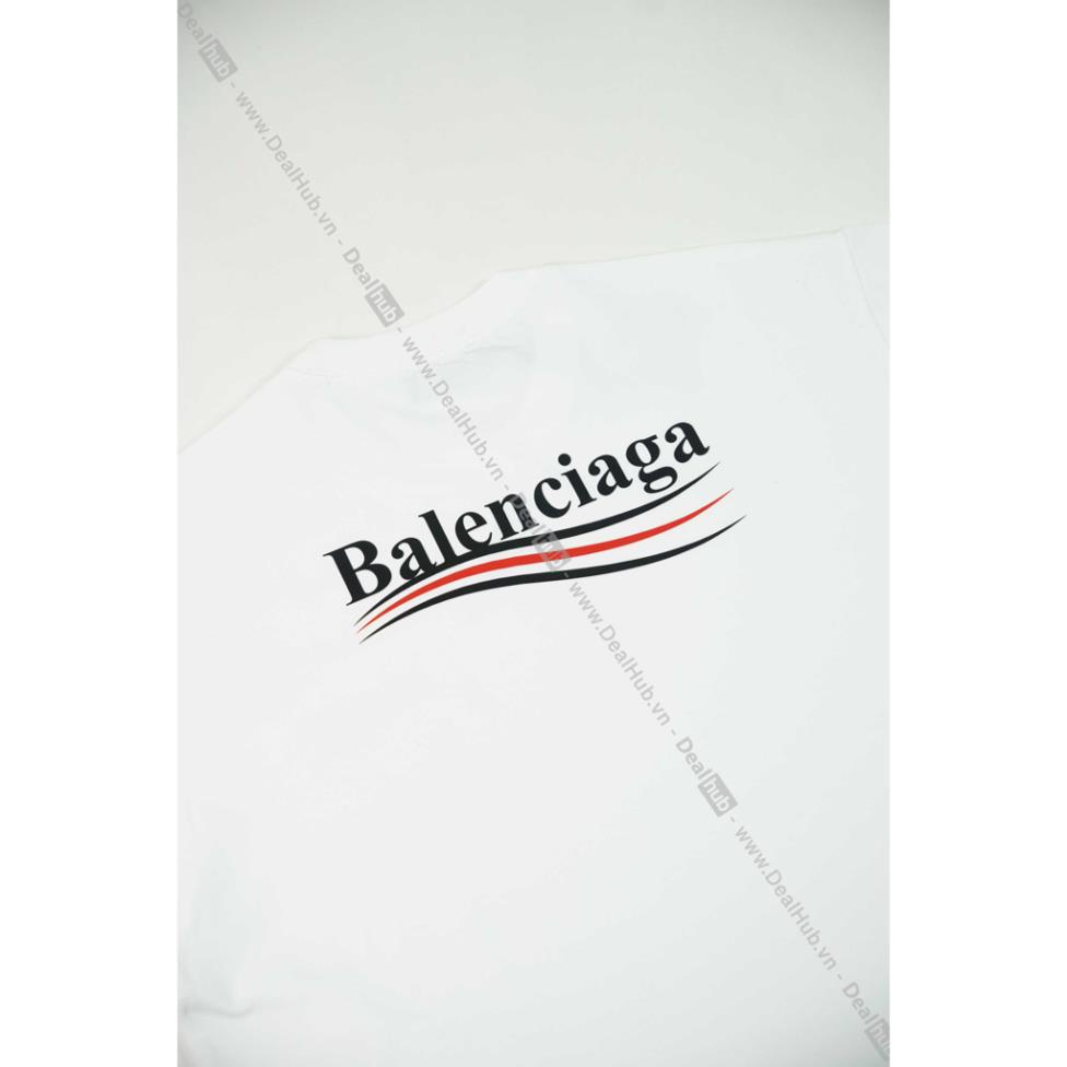 Áo Thun Cổ Tròn Bale.nciaga Wave BALEN Cotton Cao Cấp.