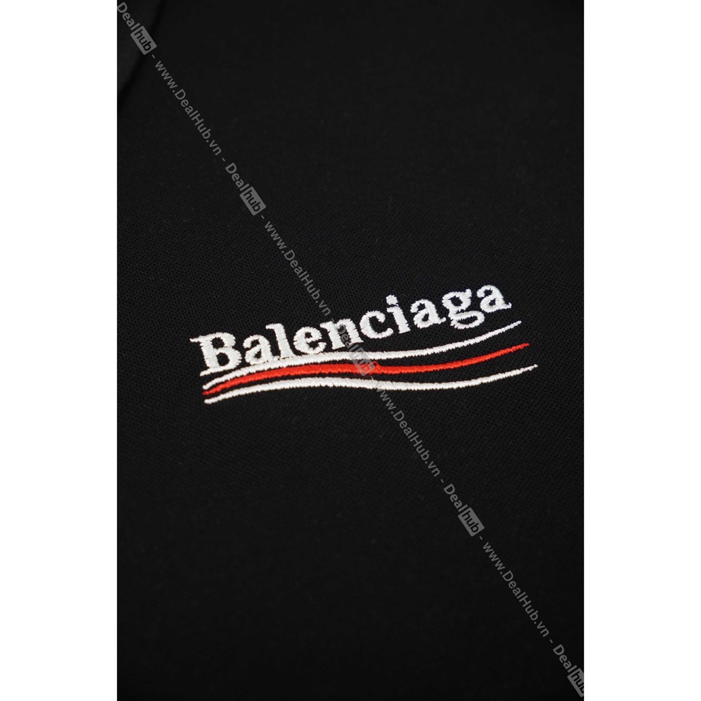 Áo Polo Cổ Bẻ Bale.nciaga Wave Cao Cấp .