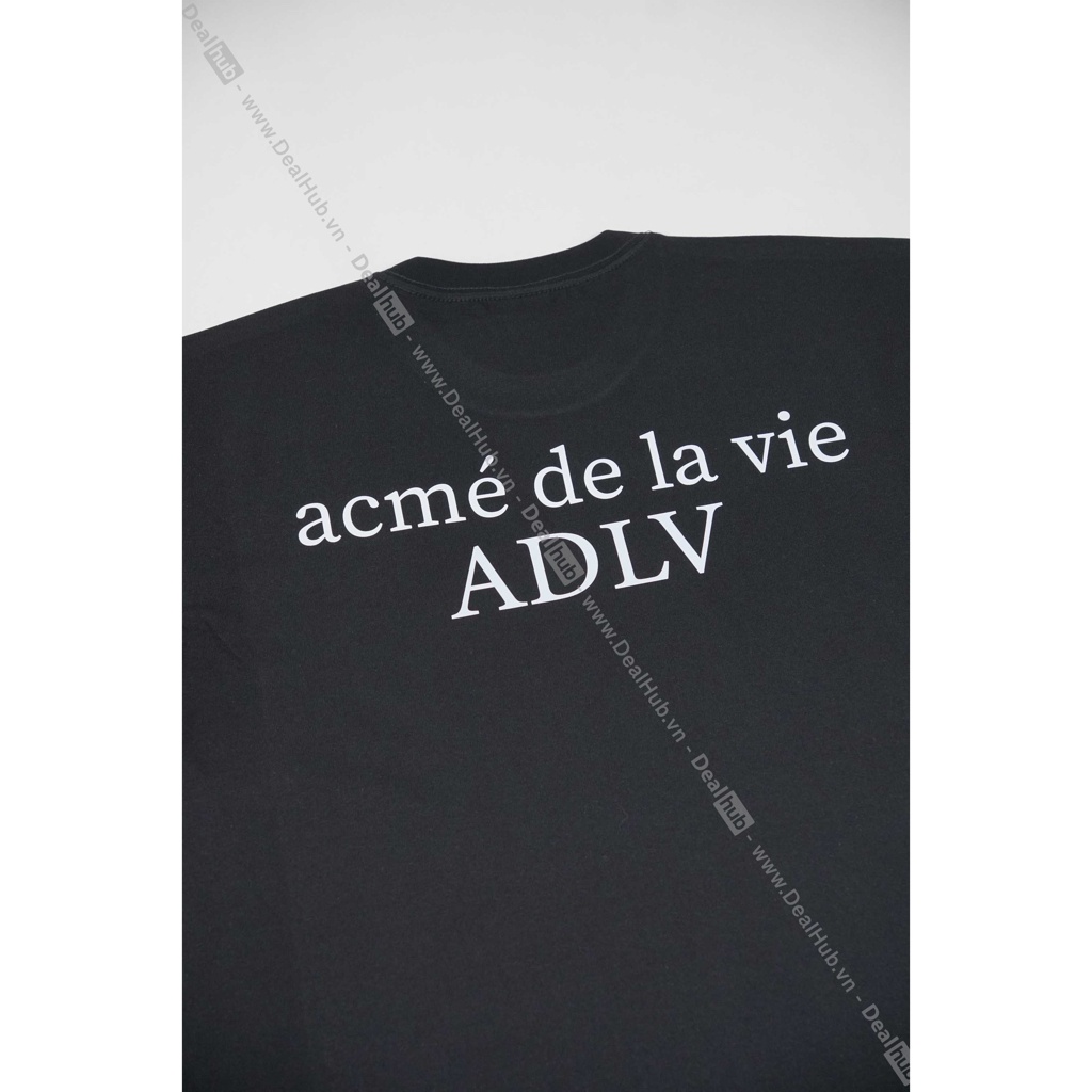 Áo Thun Cổ Tròn ADLV Black Cap Boy ADLV Cotton Cao Cấp 260gsm.