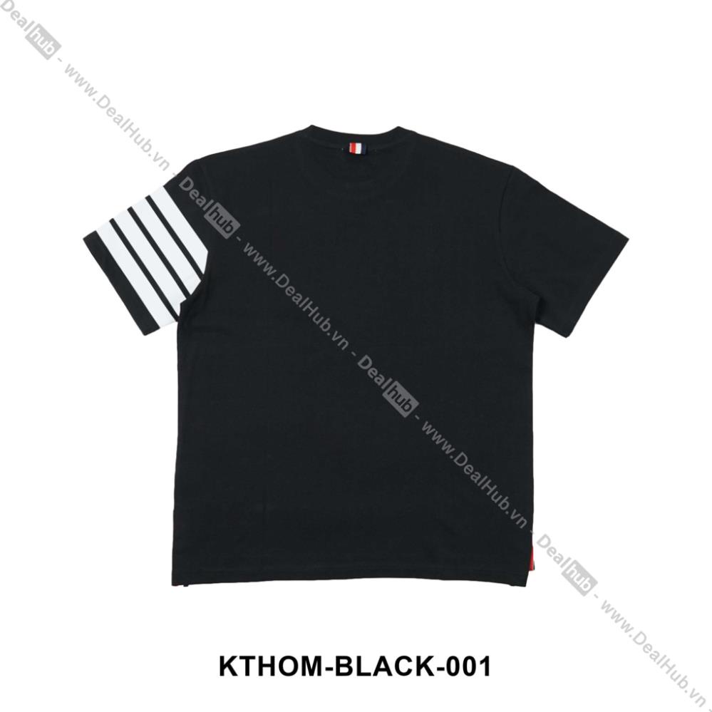 Áo Thun Cổ Tròn  T.hom Br.owne 4-Bar Cotton Cao Cấp.