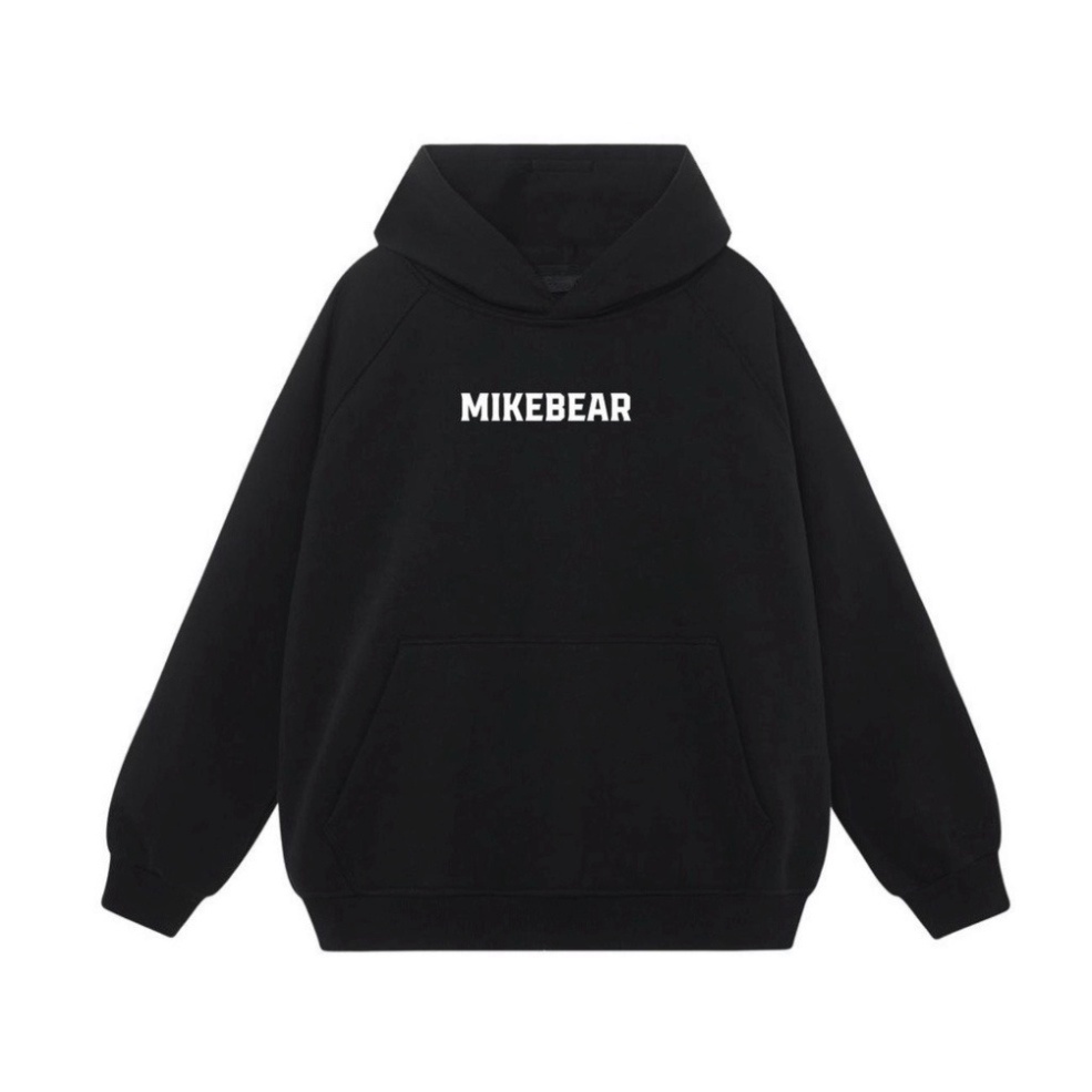 Áo hoodie nam nữ nỉ bông MIKEBEAR in hình gấu form rộng unisex mũ rộng , Áo khoác nỉ có mũ ulzzang phong cách Hàn Quốc