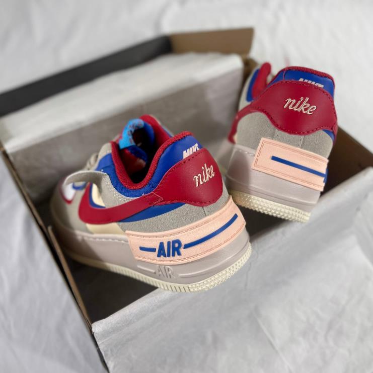 Giày thể thao Nike Air Force 1 Shadow Sail Royal Red CU8591-100 full box+bill