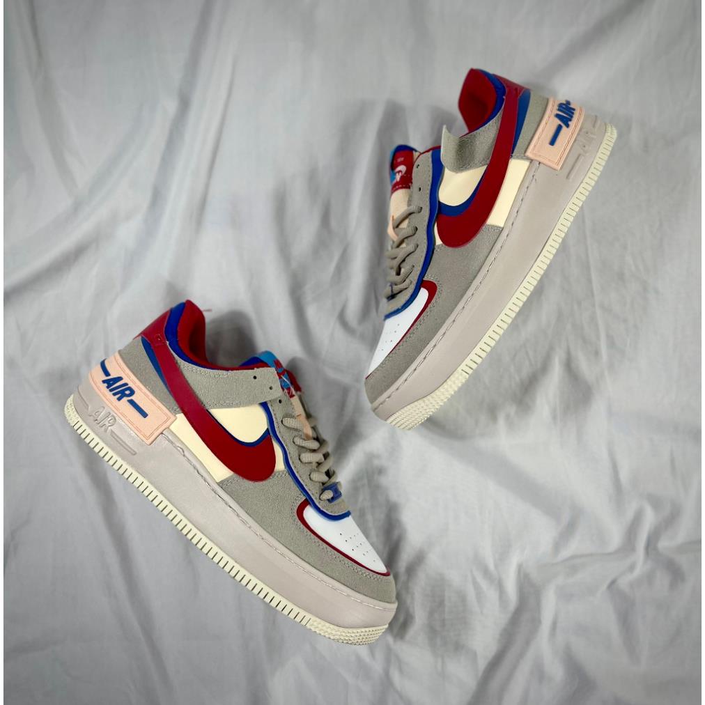 Giày thể thao Nike Air Force 1 Shadow Sail Royal Red CU8591-100 full box+bill