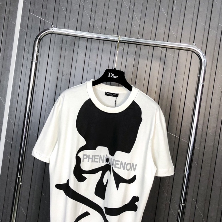 Áo phông nam nữ Premium Cotton in hình xương đầu lâu Phenomenon phong cách đường phố streetwear