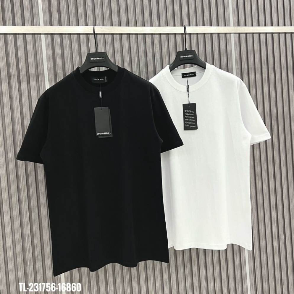 Áo Phông Nam Nữ  DSQ2 In Hoạ Tiết Mặt Sau . Áo Cộc Tay Siêu Cấp Dành Cho Các Boy Phố Đi Chơi Đi Biển Cực Cháy Hót 2023