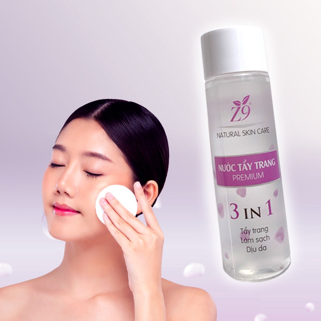 Nước Tẩy Trang Z9 Giúp Sạch Da Giảm Nhờn 150ml