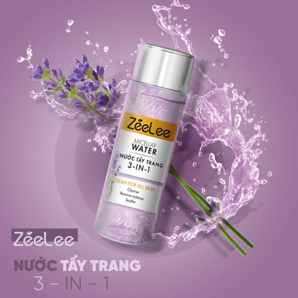 Nước Tẩy Trang ZeeLee Cân Bằng PH Làm Sạch Cấp Ẩm Thu Nhỏ Lỗ Chân Lông 200ml