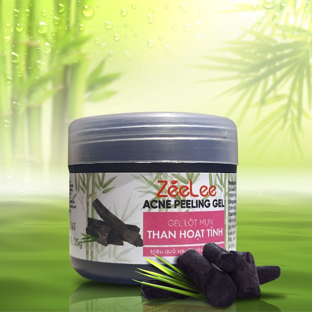 Gel Lột Mụn Than Hoạt Tính ZeeLee Sạch Mụn Thải Độc Sáng Da Mịn Màng