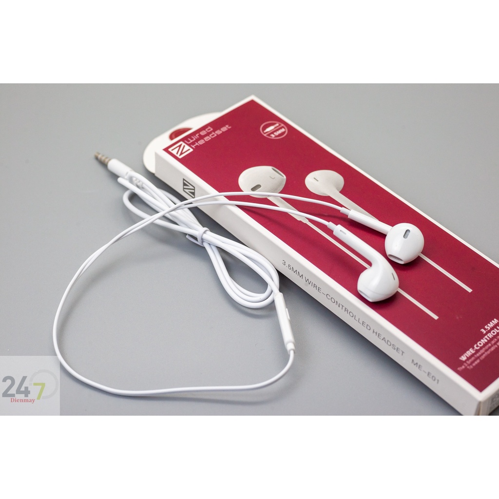 Tai Nghe Nhét Tai ZU01 Chính hãng Full Box có dây có mic Gaming chống ồn giá rẻ Jack 3.5 PK DO GIA bảo hành 6 tháng