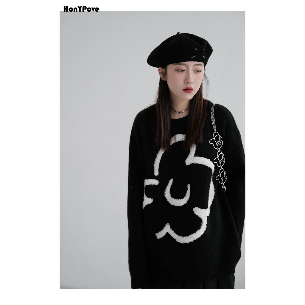 Honypove Khăn Sáp Mềm Thêu Hoa Ba Chiều Chất Lượng Cao Mùa Thu Đông