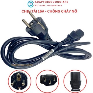 Dây nguồn PC máy tính 16A - 250V dài 1.5m hàng xịn chống cháy nổ
