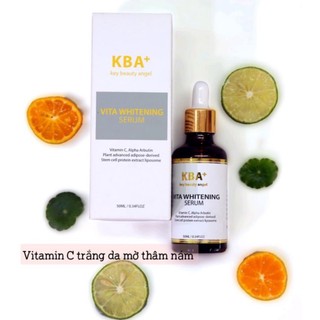Tinh chất vitamin C trắng da, se khít lỗ chân lông KBA 50ml