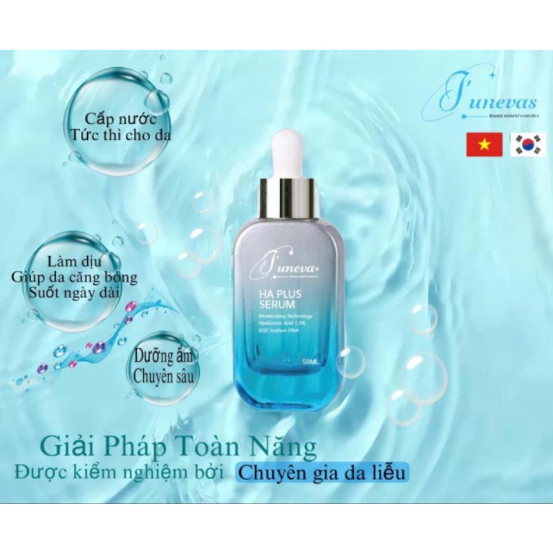 Tinh chất cấp ẩm, căng bóng da Junevas 50ml