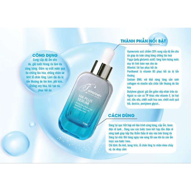 Tinh chất cấp ẩm, căng bóng da Junevas 50ml