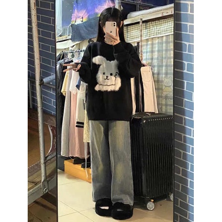 Áo sweater Cổ Tròn Phong Cách Thu Đông Mới Cho Nữ