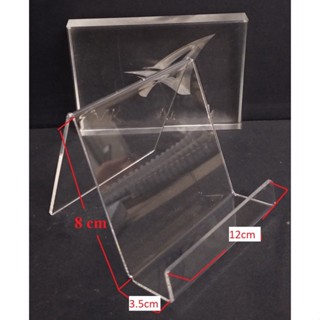 Kệ Giá Mica Để Bàn Bày Sách Điện Thoại Sản Phẩm Ví Dây Lưng