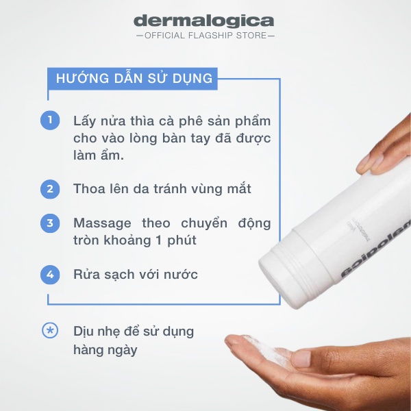 Tẩy da chết Dermalogica Daily Microfoliant bằng bột cám gạo 13g