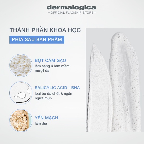 Tẩy da chết Dermalogica Daily Microfoliant bằng bột cám gạo 13g