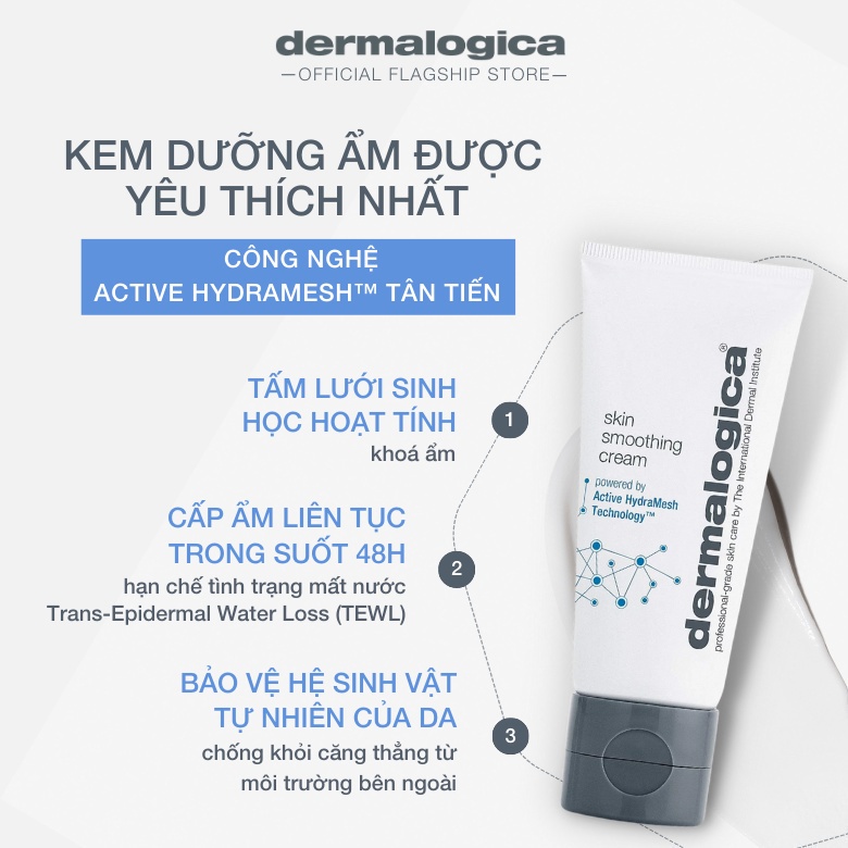 Kem dưỡng ẩm Dermalogica Skin Smoothing Cream 15ml