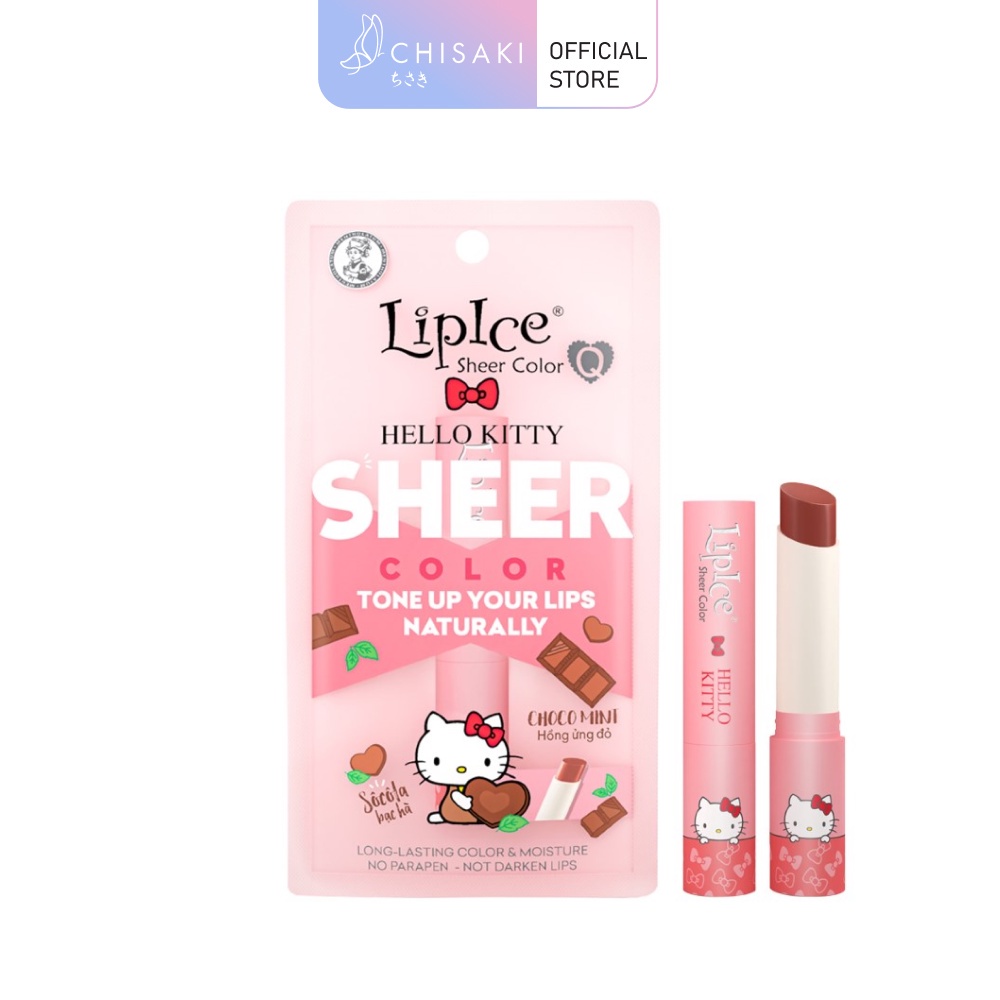 Son Dưỡng LipIce Hương Choco Mint, Hồng Ửng Đỏ 2.4g