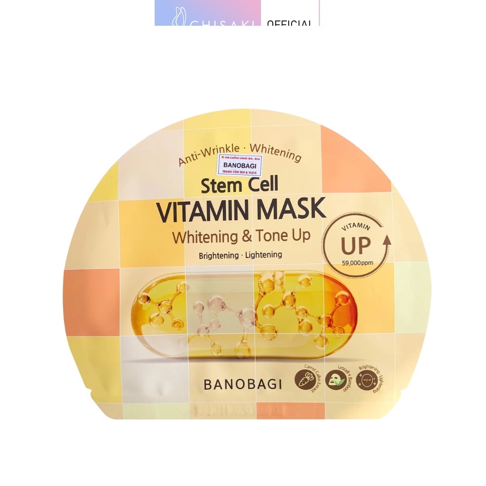 Mặt Nạ Banobagi Stem Cell Vitamin Mask 30g