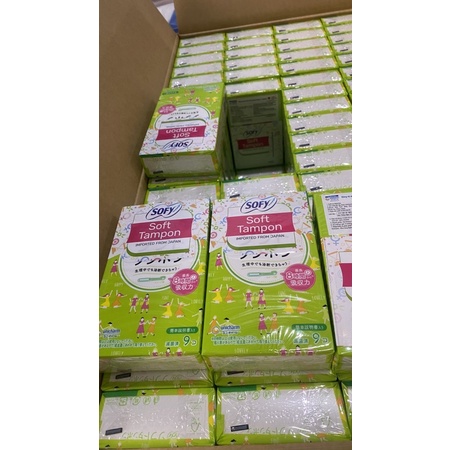 Băng vệ sinh Tampon Sofy sản xuất Nhật Bản 9 miếng