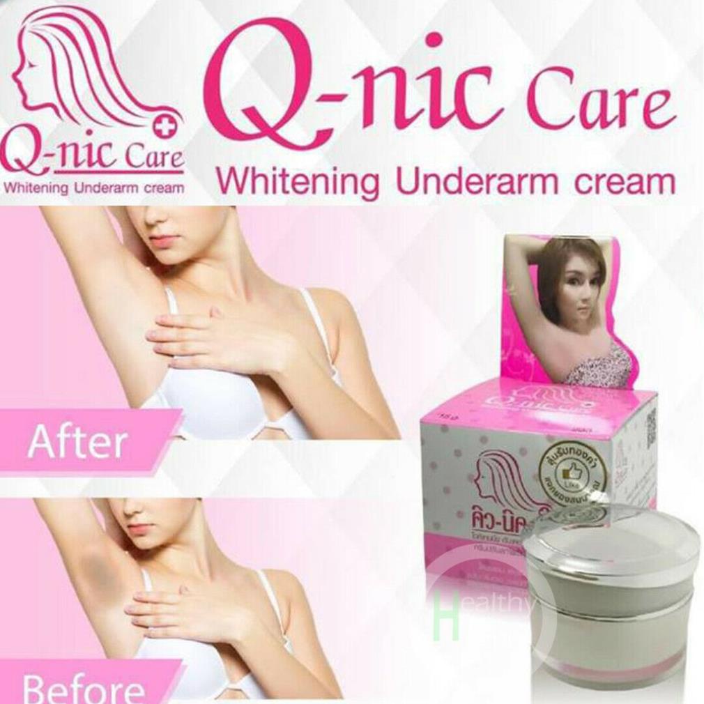 Kem Giảm Thâm Nách, Thâm Mông, Đầu Gối, Khuỷu Tay Q-NIC CARE- 15Gr- Chính Hãng thái lan