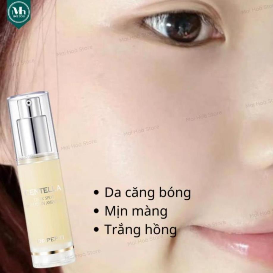 Tinh chất dưỡng trắng căng bóng DR.PEPTI Centella Dark Spot Solution Ampoule Size 30ml