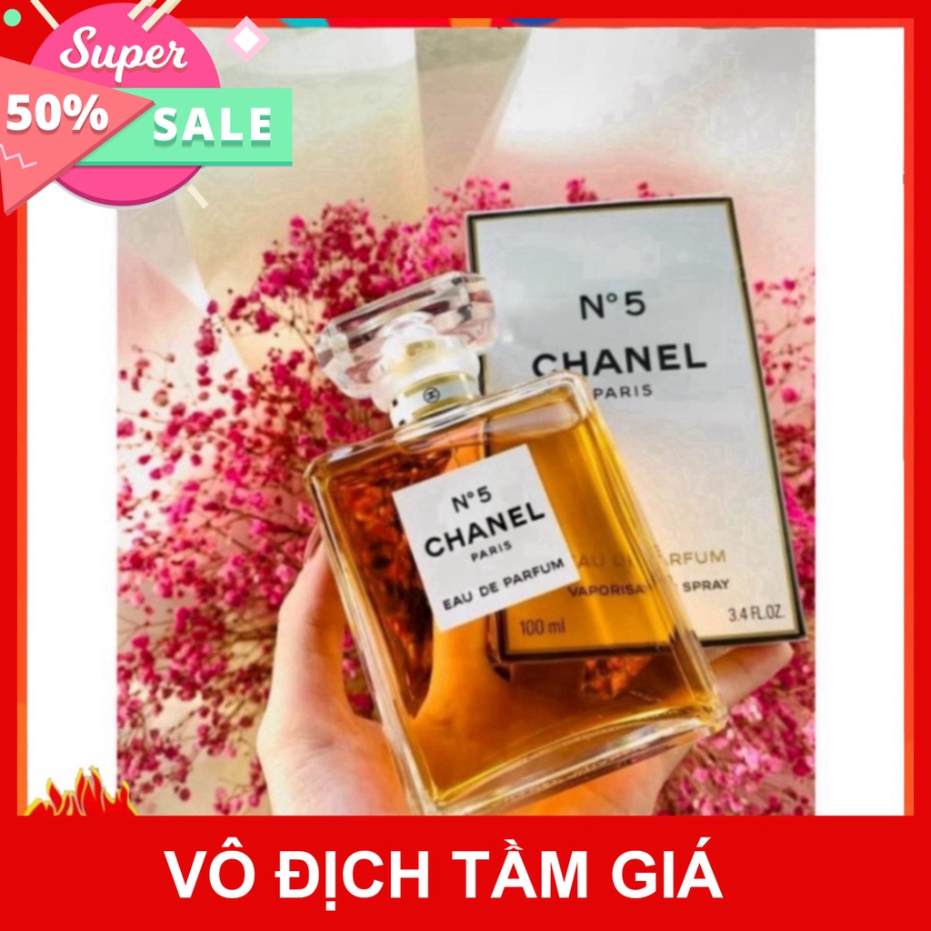 Nước hoa nữ N5 vàng 100ml full box MDST MDST thơm 24h lưu hương lâu