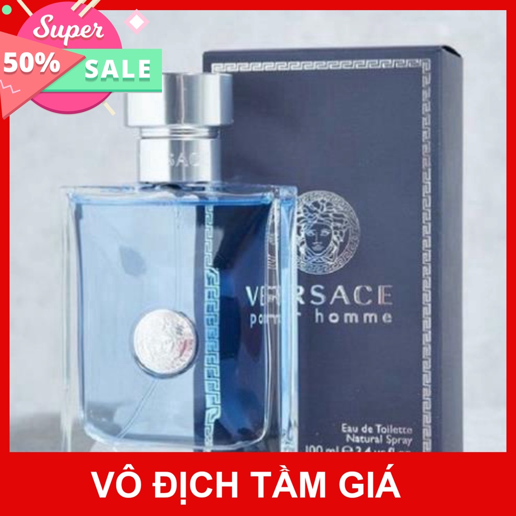 Nước hoa nam Versace Pour Homme 100ml - Tươi mát & lịch lãm lưu hương lâu