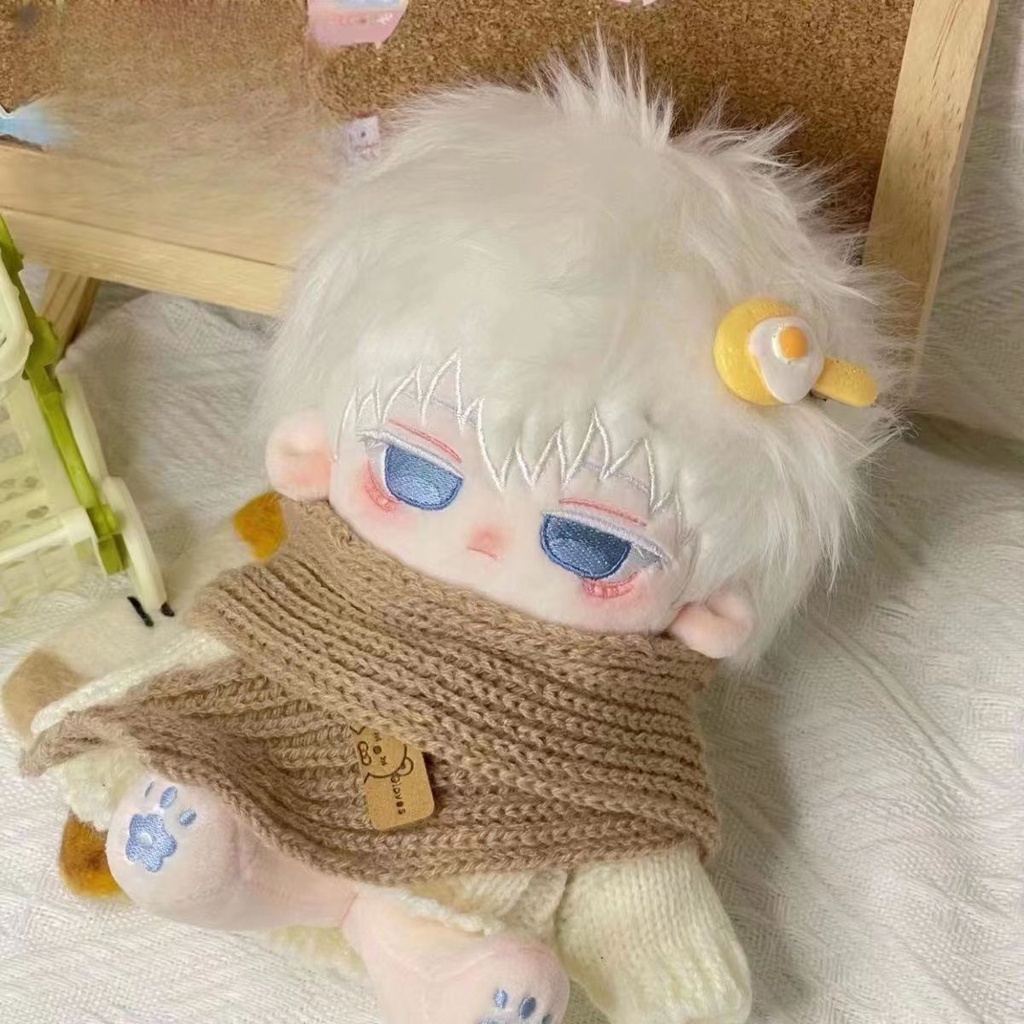 Búp Bê Nhồi Bông Hình Nhân Vật gojo satoru attribute xing che ~ 20cm Dễ Thương
