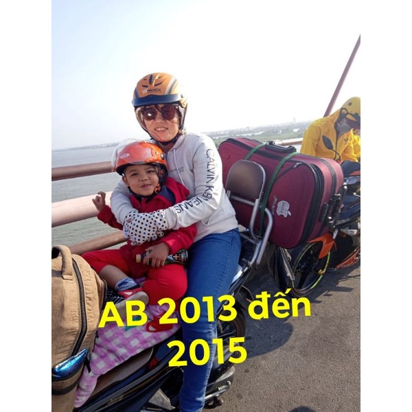 Cổ dê tốt và rất Bền,Baga phượt lắp xe AB 2013 đến 2015, sử dụng chung mẫu, lưu ý chọn đúng mẫu xe giúp shop