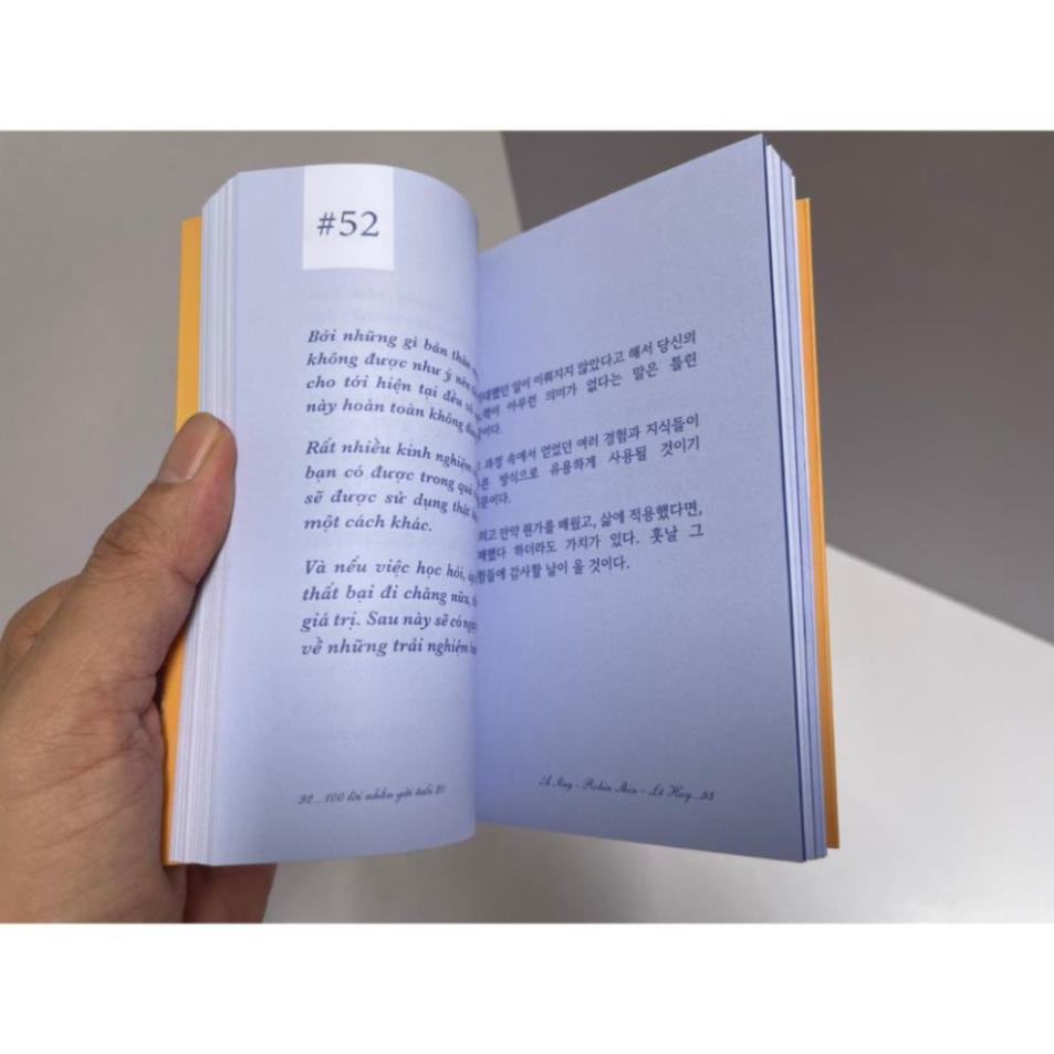 Sách AZ - 100 Lời Nhắn Gửi Tuổi 20