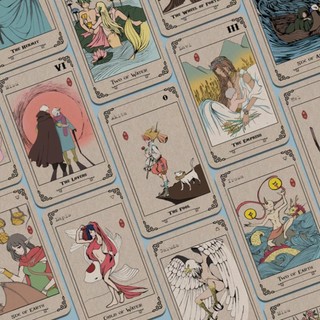 Sách AZ - Ekoland Tarot (Bộ Bài & Sách Hướng Dẫn)