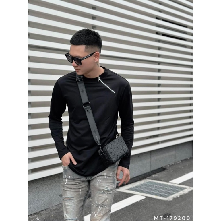 Áo Sweater Nỉ Nam Nữ Dsq2 Đuôi Tôm Trơn Thêu Khoá Zip Chéo Cổ Kiểu Dáng Đơn Giản Basic Cho Các Boy Phố Mặc Đi Chơi