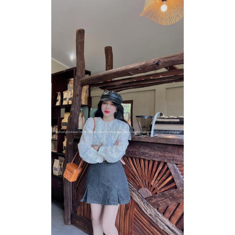 Túi Ce.lin dáng hộp màu nâu hàng QC cho nữ