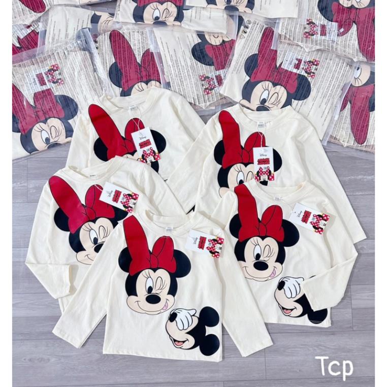 BỘ MICKY NƠ ĐỎ KÈM QUẦN LEGGING CHẤM BI CHO BÉ NEW