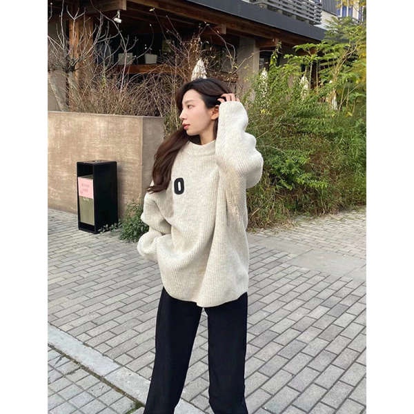 Áo sweater Dệt Kim Dày Dặn Ấm Áp Thời Trang