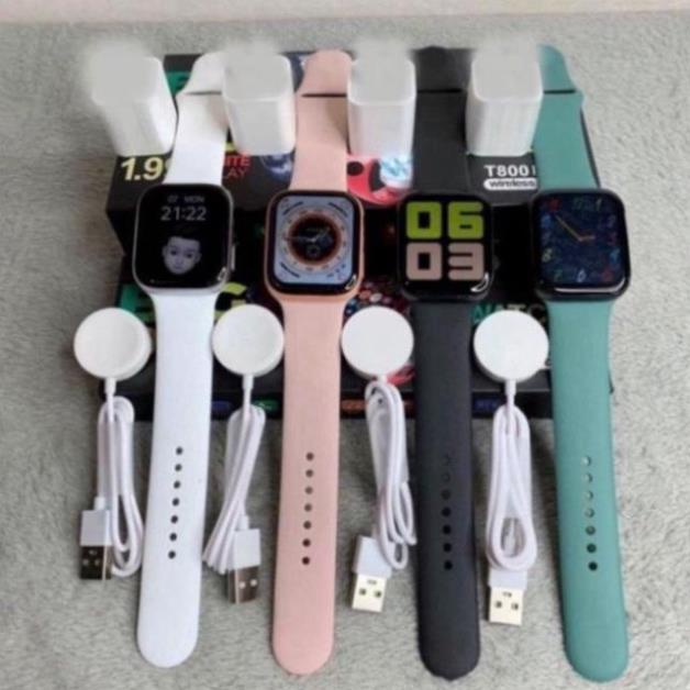 Đồng Hồ Thông Minh Thế Hệ Mới T800 Promax Chống Nước Nghe Gọi Nhận Full Thông Báo bibitech BH 12 Tháng