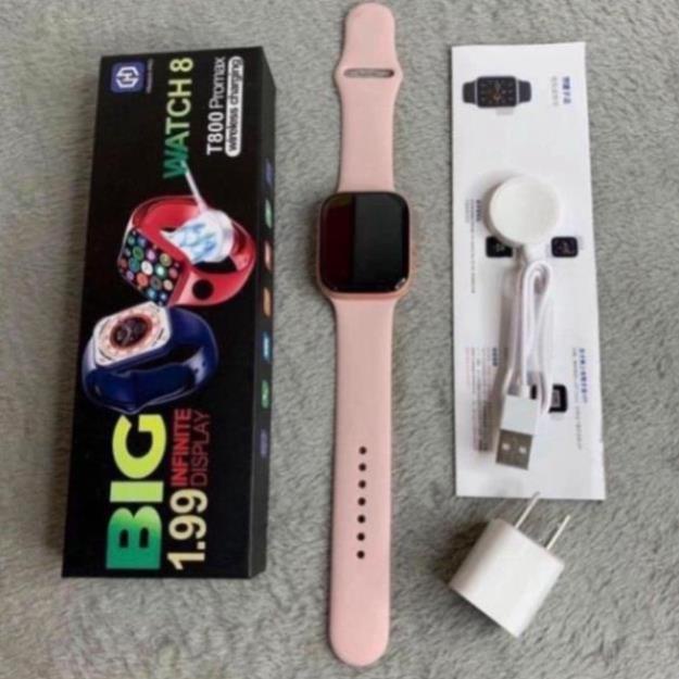 Đồng Hồ Thông Minh Thế Hệ Mới T800 Promax Chống Nước Nghe Gọi Nhận Full Thông Báo bibitech - BH 12 tháng